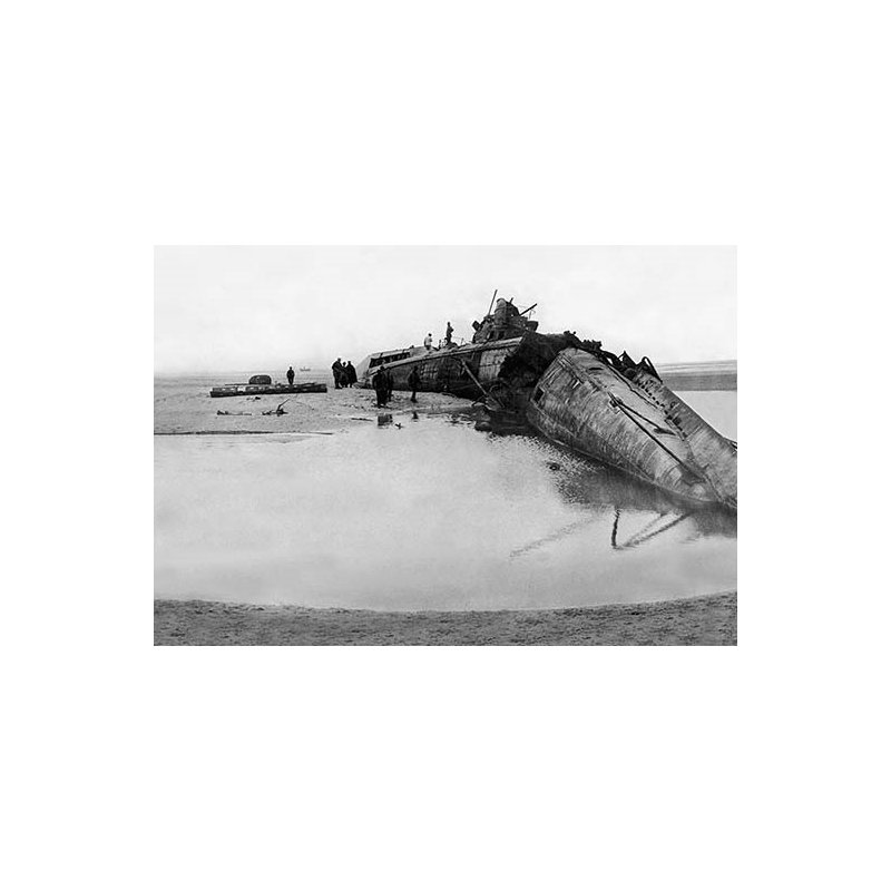 « german marin », reproduction de photo, H 42 po x l 28 po x P 1,5 po