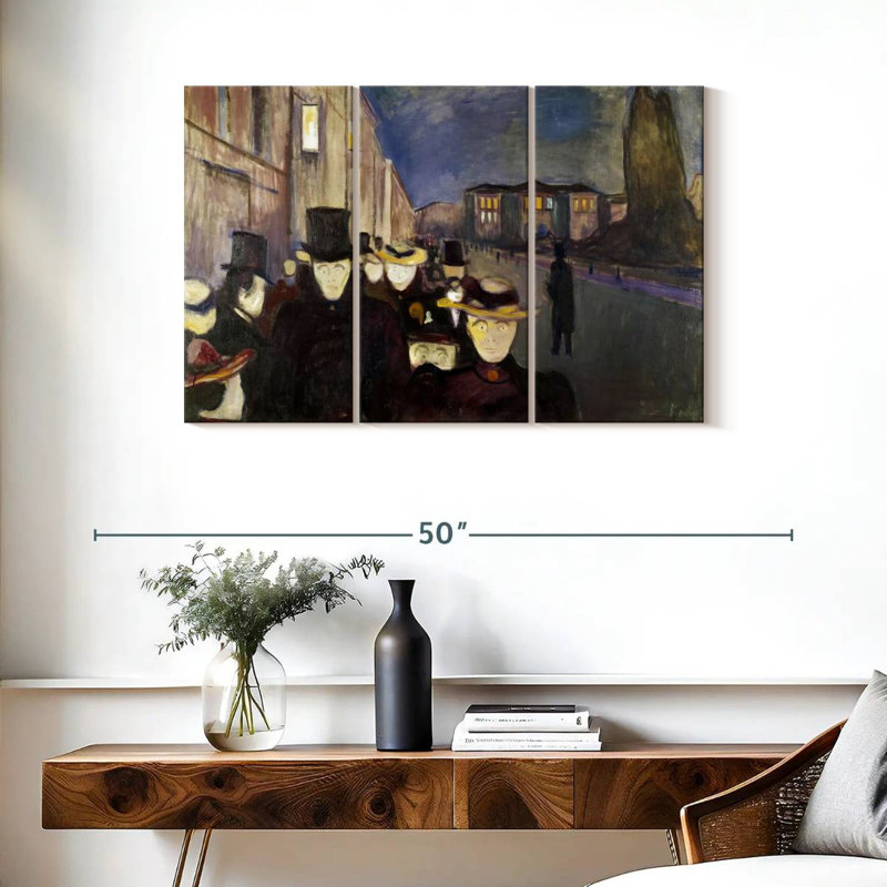 Avery Evening On Karl Johan Street, 24" H x 38" W