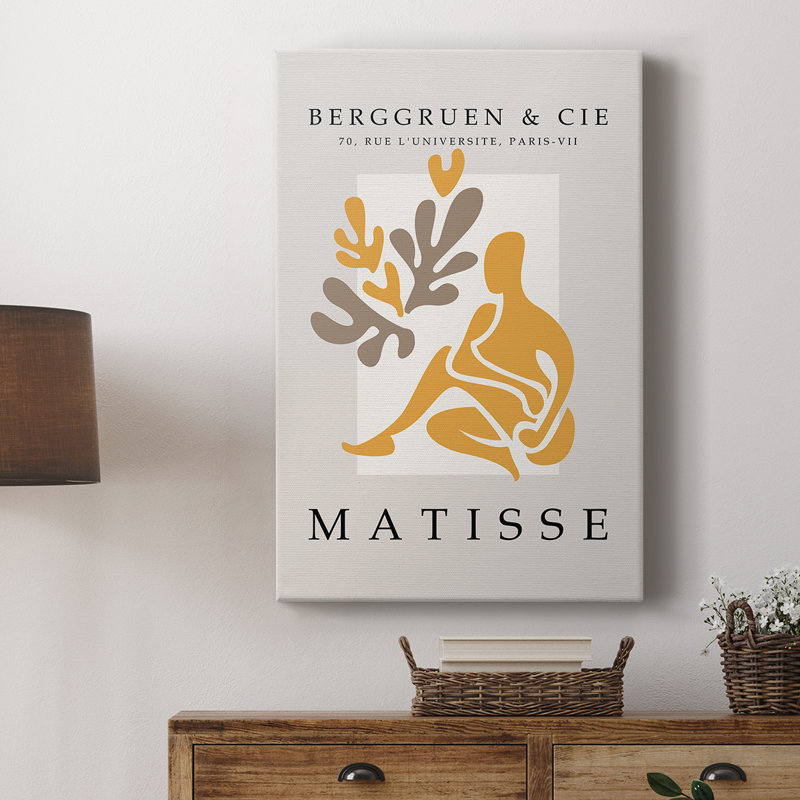 Matisse CDLxx III, reproduction d'art encadrée sur mesure, galerie Cavas, H 48 po x l 32 po