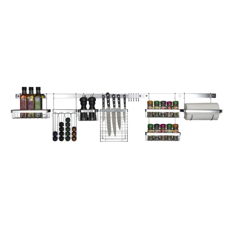 Stainless Steel Wall Mill Caddy