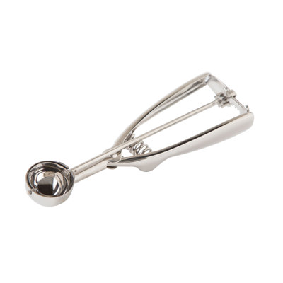 Fox Run Ice Cream/Cookie Dough Scoop, Stainless Steel, 1-3/8-Inch