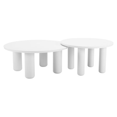 Ola Coffee Table Set White