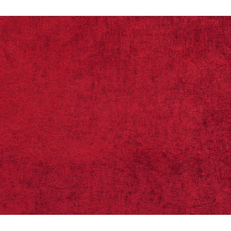 Weaubleau Polyester Solid Colour Bedspread, Red