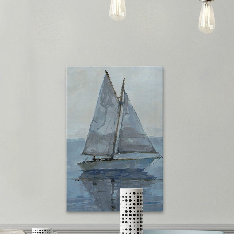 «At Peace in the Ocean» par Mccrea, reproduction d'art sur toile, H 45 po x l 30 po x P 1,5 po