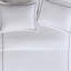 Édredon double / grand avec housse de couette en coton 500Tc et housse de couette à fermeture à glissière 500 fils, gris et blanc