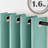 Grommet Room Darkening Linen Textured Curtain-607110988-607110984