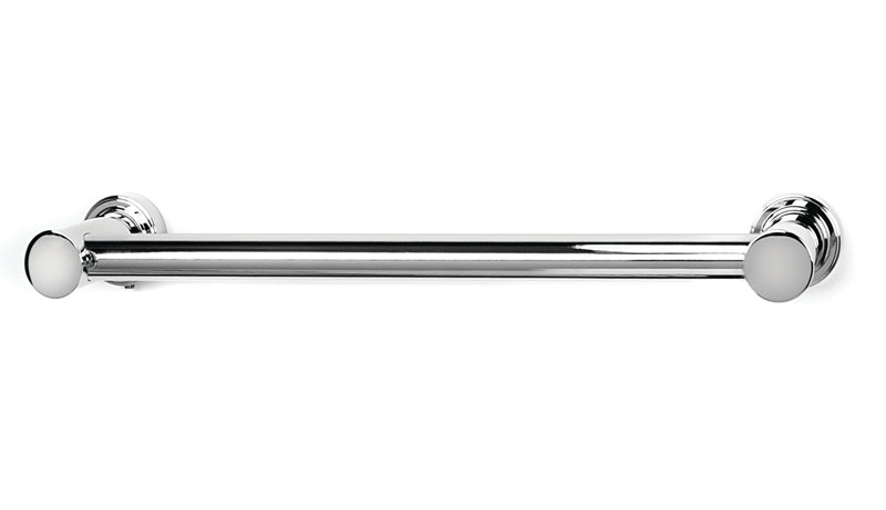 Infinity Wall Mounted Towel Bar, Polished Chrome, 2.75" H x 12" L x 2.75" D