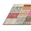 Tapis patchwork bleu / gris / rose-913936505