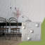 Panneau mural décoratif 3D l 19 5/8 po x H 19 5/8 po Avila EnduraWall, métallique (couvre 2,67 pieds carrés)-123526495