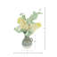 Hydrangeas and Eucalyptus Arranged in Ceramic Vase