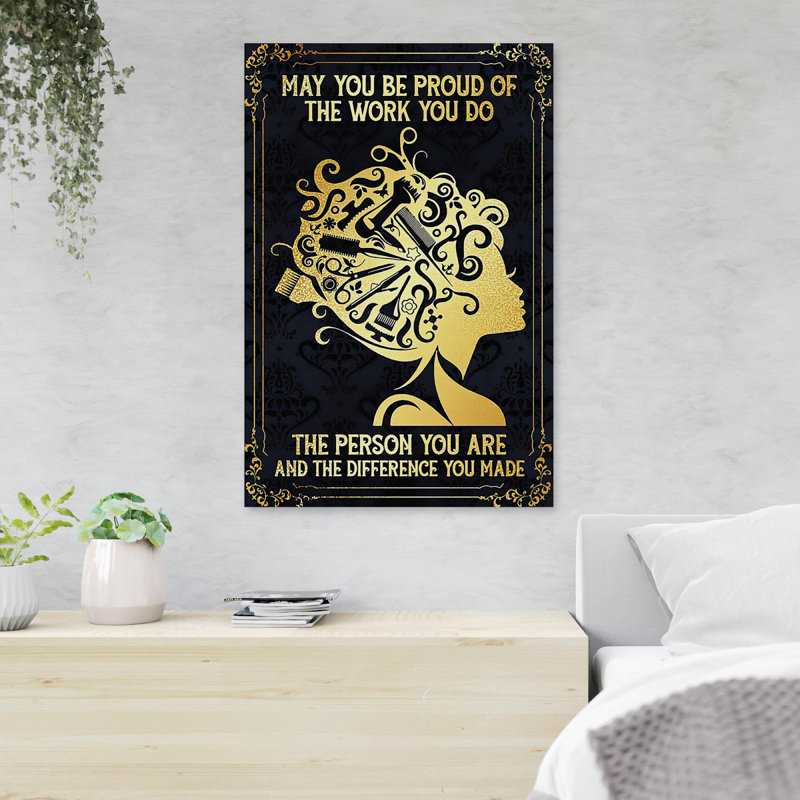 «Value N'applique pas», impression sur toile tendue, H 36 po x l 24 po x P 2 po