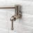 Folding Double Handle Kitchen Faucet With Accessories