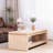 47"Rectangular Wood Coffee Table-1279840352