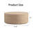 31.5'' Round Coffee Table With Mars Pattern-1510721704