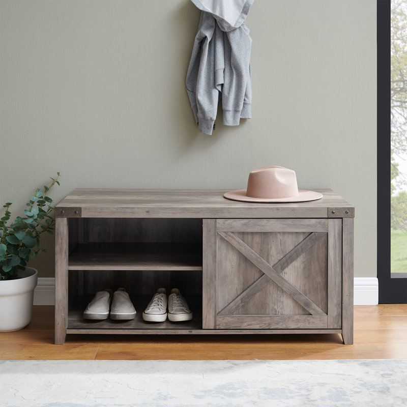 Abra Litter Box Enclosure, Gray Wash