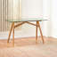 BUREAU EN VERRE