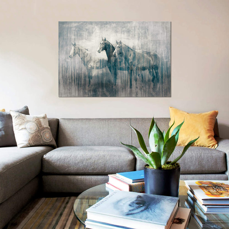 « marchpast », impression sur toile, H 8 po x l 12 po x P 0,75 po, Pas de tapis, Toile tendue