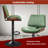 Xzayden Swivel Upholstered Adjustable Height Counter Stool,Bar Stool with Metal Frame-349276191-389181890