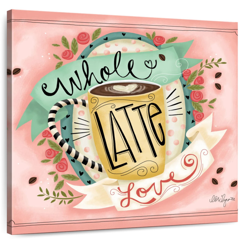 Yarlin Whole Latte Love, 39" H x 39" W