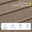 High-Density Polyethylene (HDPE) Outdoor Ottoman-499981491