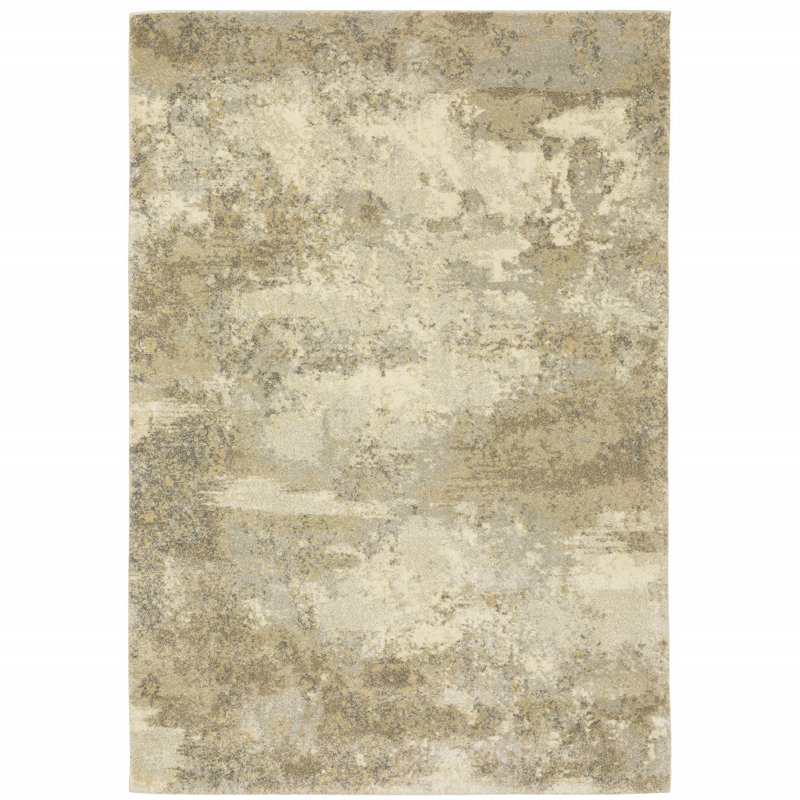 Addaline Abstract Indoor Rug, Rectangle 6'7" x 9'6"