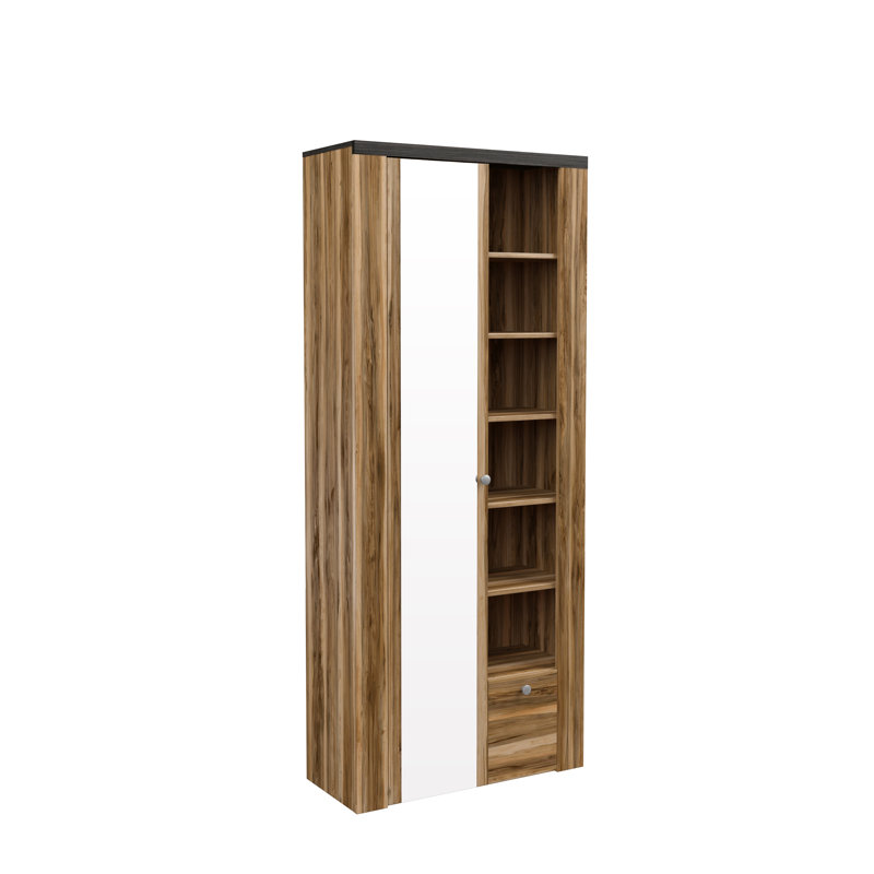 Joppatowne Hall Tree 0cm Wide with Shoe Storage, Light Oak