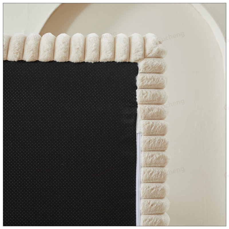 Méridienne surdimensionnée de 87 po, sans assemblage requis, causeuse en peluche avec canapé-lit inclinable, canapé-lit moderne moelleux pour la vie intérieure