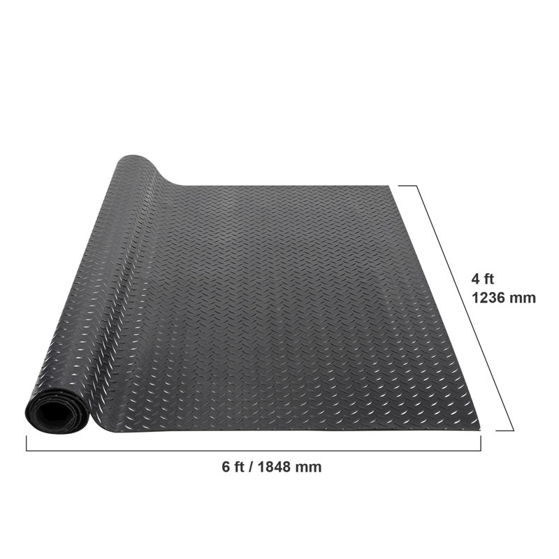 VEVOR 48'' Garage Flooring, 72" L x 48" W
