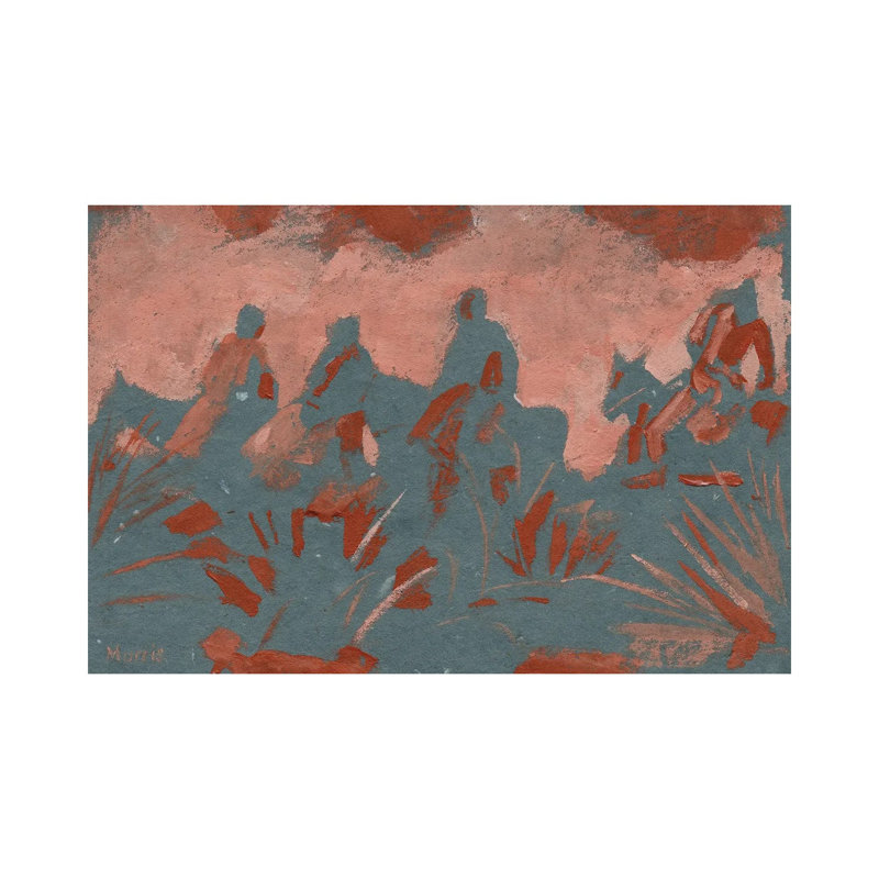«The Storm - After Curtis», reproduction d'art sur toile tendue, 18 po x 12 po, Toile tendue avec châssis, Sans cadre