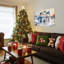 «Snowman Couple Winter», art mural sur toile-121121731