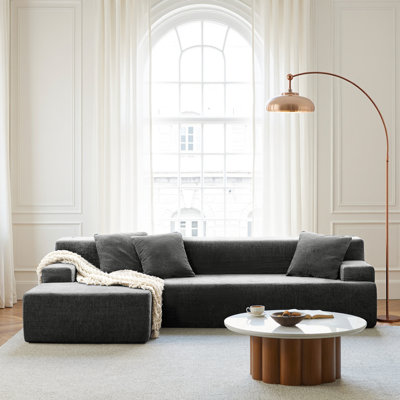 Jiang Modern 110" Wide Sofa
