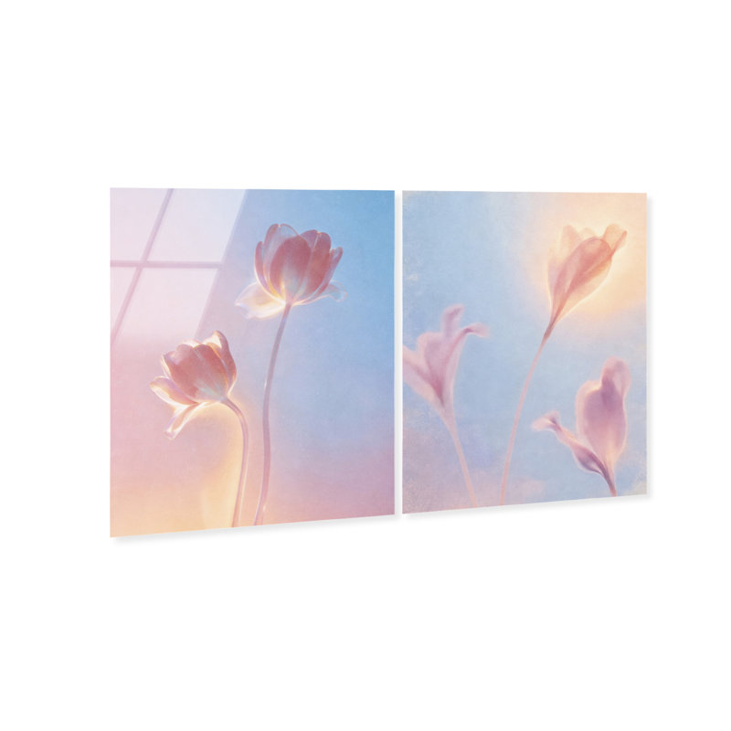 Iridescent Spring Set Set by Oliver Gal, 16"H x 20"W, High-Gloss Acrylic Print