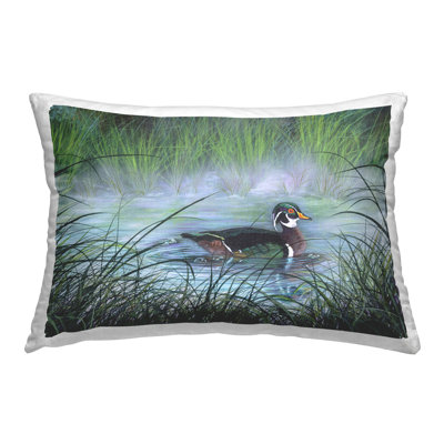 Coussin Duck in Quiet Pond