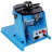 10KG/22LBS Rotary Welding Positioner, 110V, 20W Portable Welder Positioning Machine, 0-90° Welding Positioning Turntable Table , with 3-Jaw Lathe Chuck,Blue Color