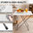 Adjustable Height Folding Table Portable -1081888773