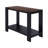 Caroyn Axis Modern 2-tone Console Table, Walnut-1654972126