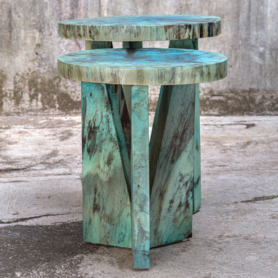 Bodiam Solid Wood 3 Legs Nesting Tables