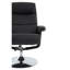 Leather Effect Reclining Chair And Footstool-1522321426