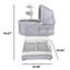 Sweetli Nurture Bassinet - Denim Melange-61771769