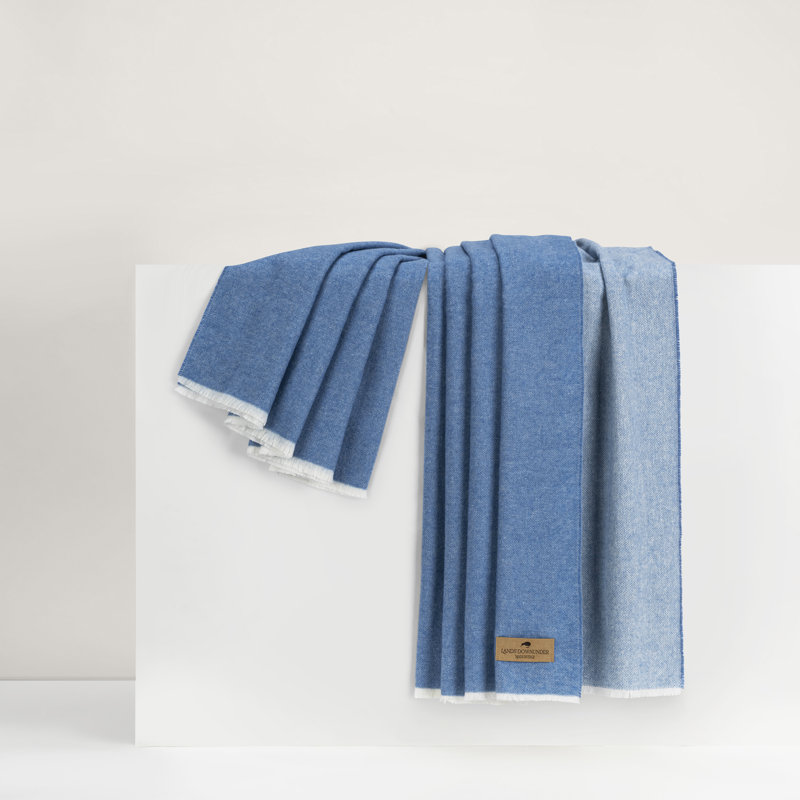 Aspen Throw, Blue