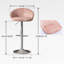 Tabouret de bar et de comptoir pivotant Mercer41 (ensemble de 2)-608836558