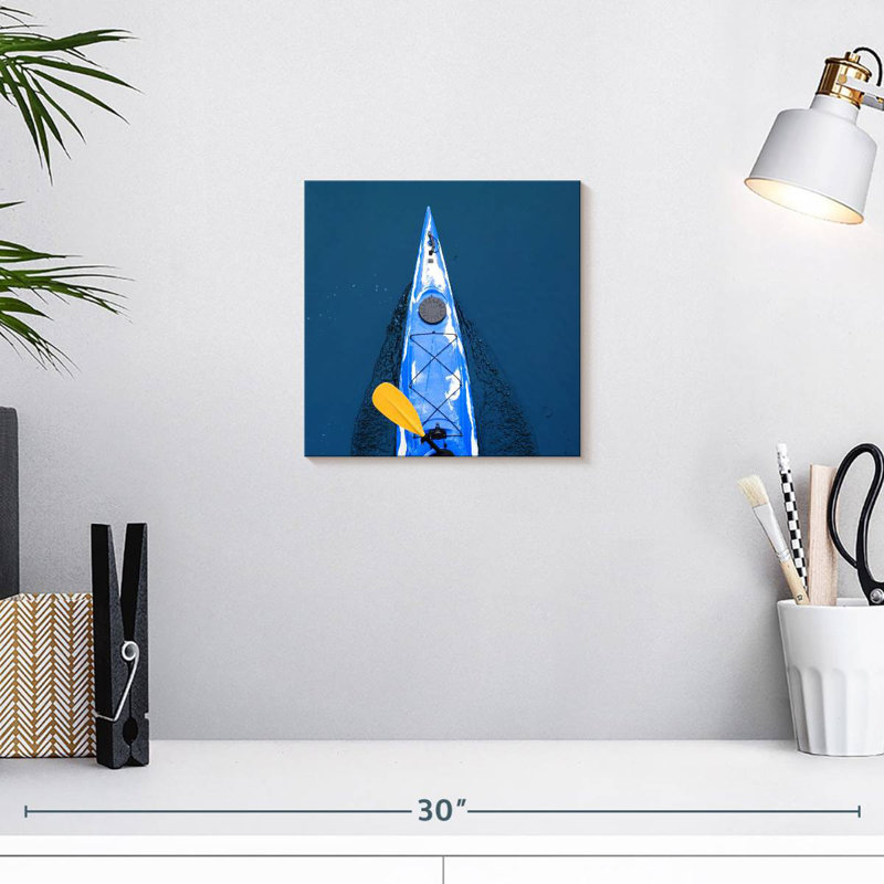 Kayak bleu Mehar, H 10 po x l 10 po