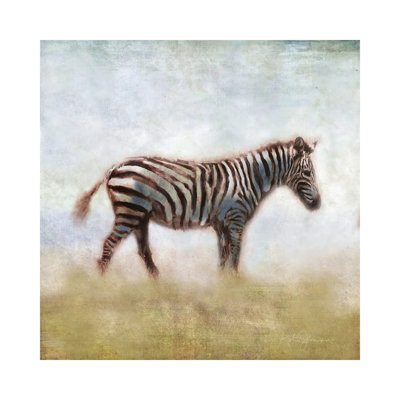 Serengeti Series Zebra by Katrina Jones - Wrapped Canvas Painting