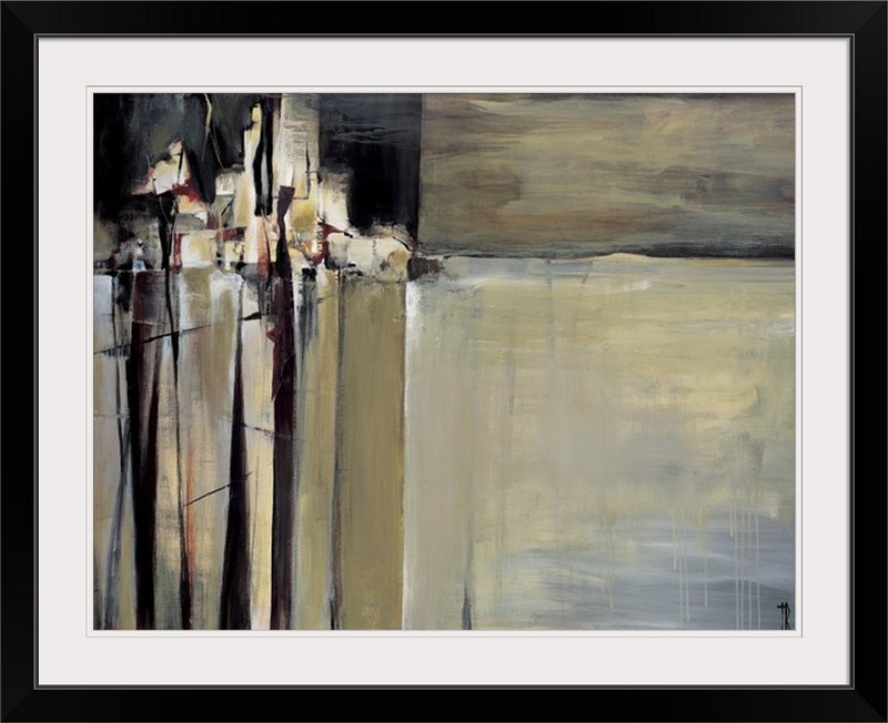«Glorieta Metropolis» par Terri Burris, reproduction d'art, H 27 po x l 36 po x P 1,5 po, Toile