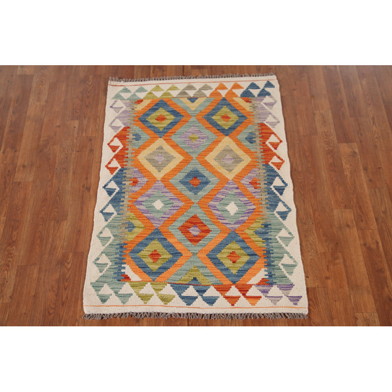 Tapis décoratif South Western Kilim 3 x 4