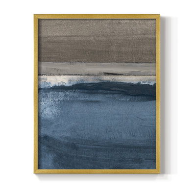 Midnight Sky I Framed Print - Solid Wood