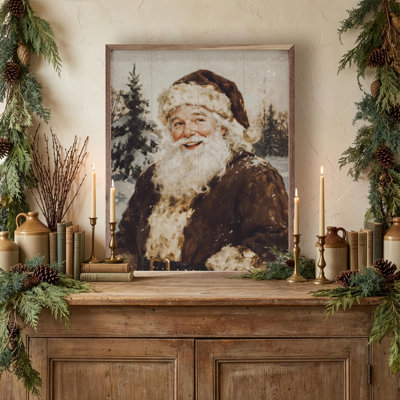Santa In The Timber