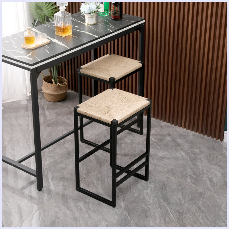 25 Counter Stool, Blanc