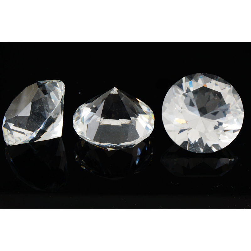 1.2'' Handmade Crystal Finial Ornament