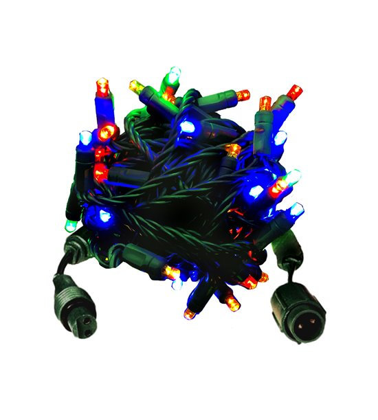 Guirlande de 50 lumières, Multicolore